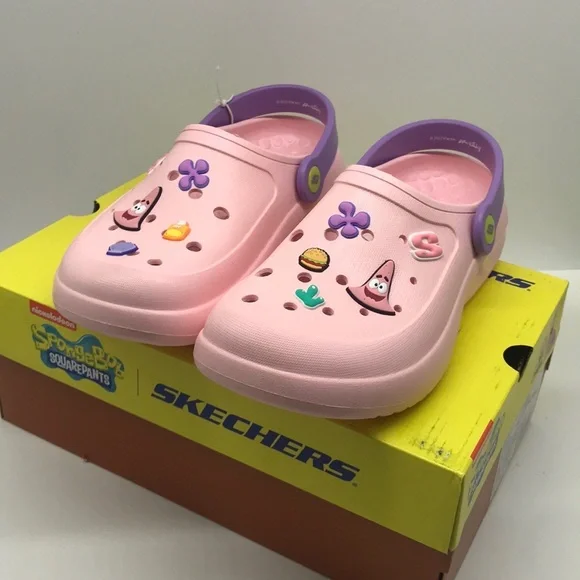 Skechers Sponge Bob Squarepants  Women's Patrick Foamies Size 6 - Picture 3 of 14